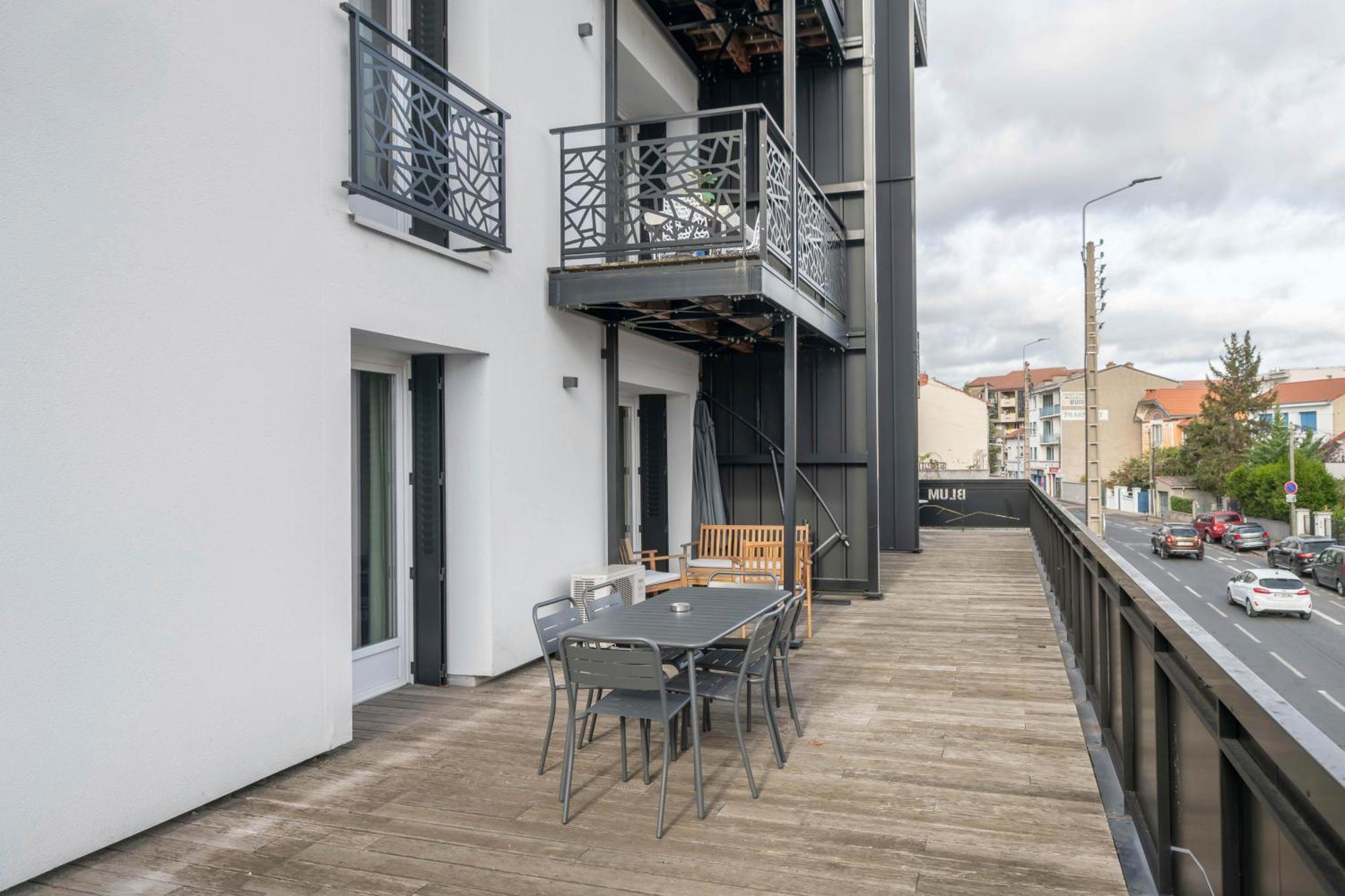 Residence Leon Blum - Appartements Design - Parking Clermont-Ferrand Eksteriør bilde